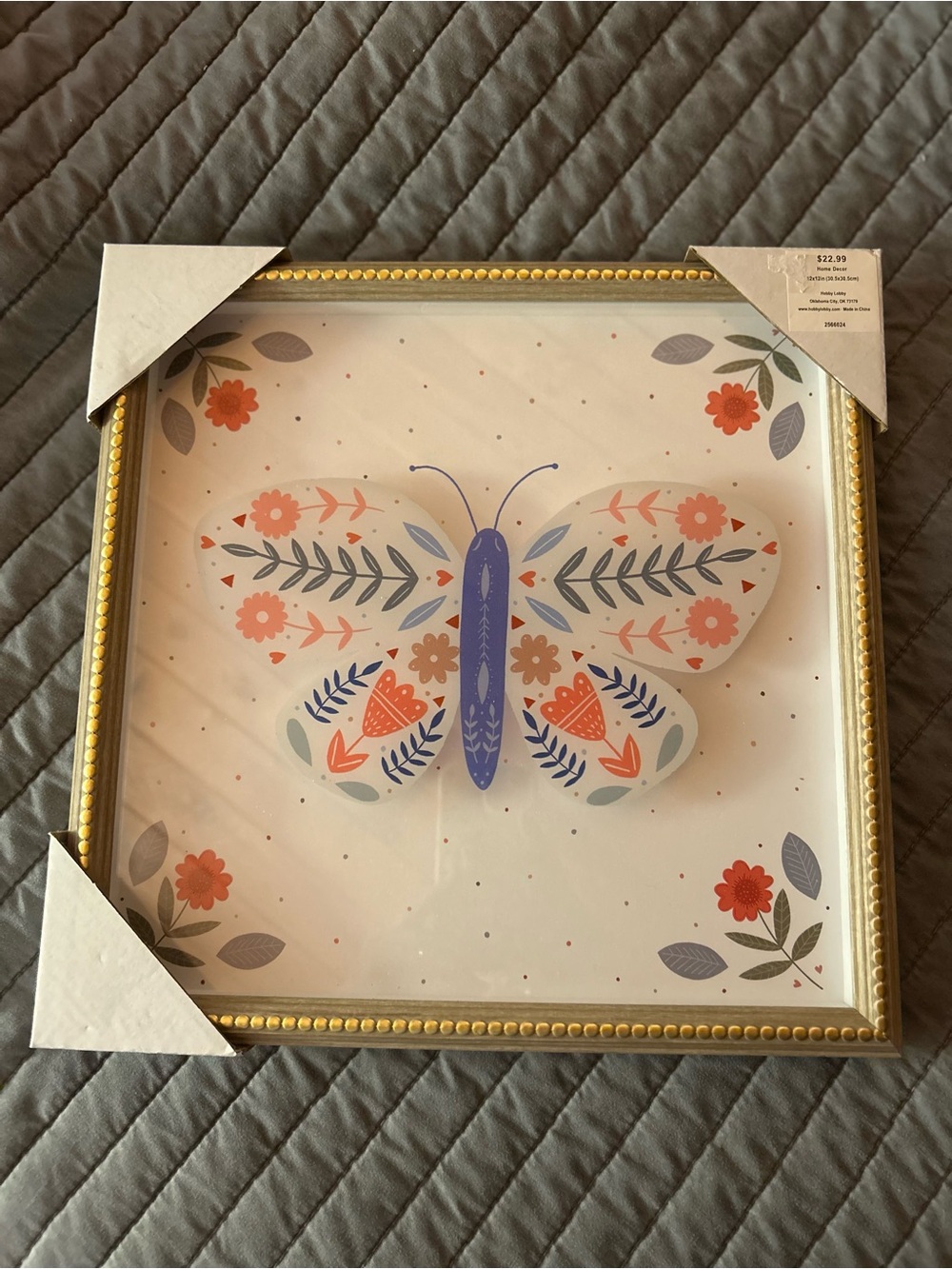Moth Framed Wall Art
